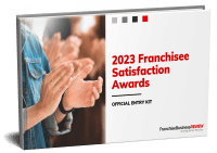 2023_Satisfaction_Awards_Product_Shot_Transparent 2023 Awards Entry Kit Mockup on book on white background